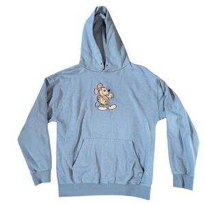 Disney Mickey Mouse Embroidered Pullover Hoodie Women's Size M